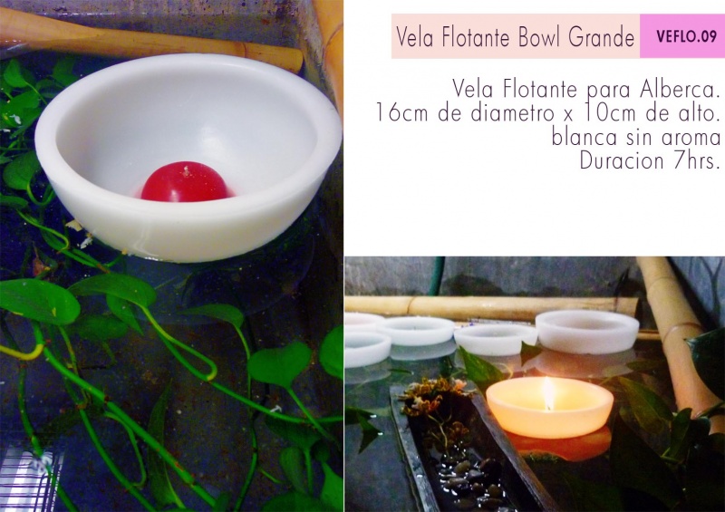 velas flotantes para centros de mesa o decoración de eventos